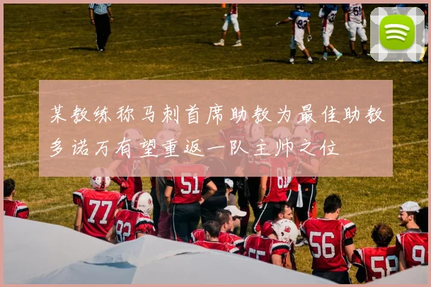 某教练称马刺首席助教为最佳助教多诺万有望重返一队主帅之位